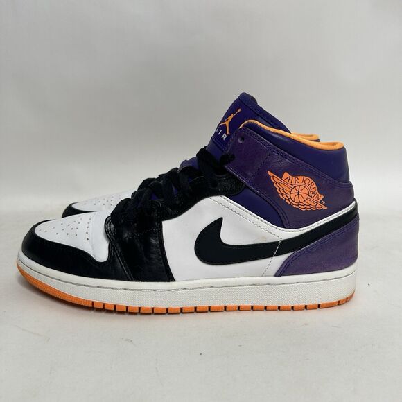 Nike Shoes Air Jordan 1 Mid Retro “Phoenix Suns” 2024 - Picture 7 of 9